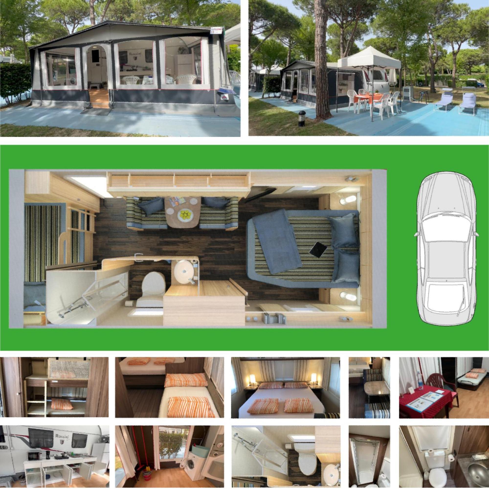 WMC BUSCHMANN camping-in-venedig Wohnwagenvermietung at UNION LIDO Cavallino Buitenkant foto