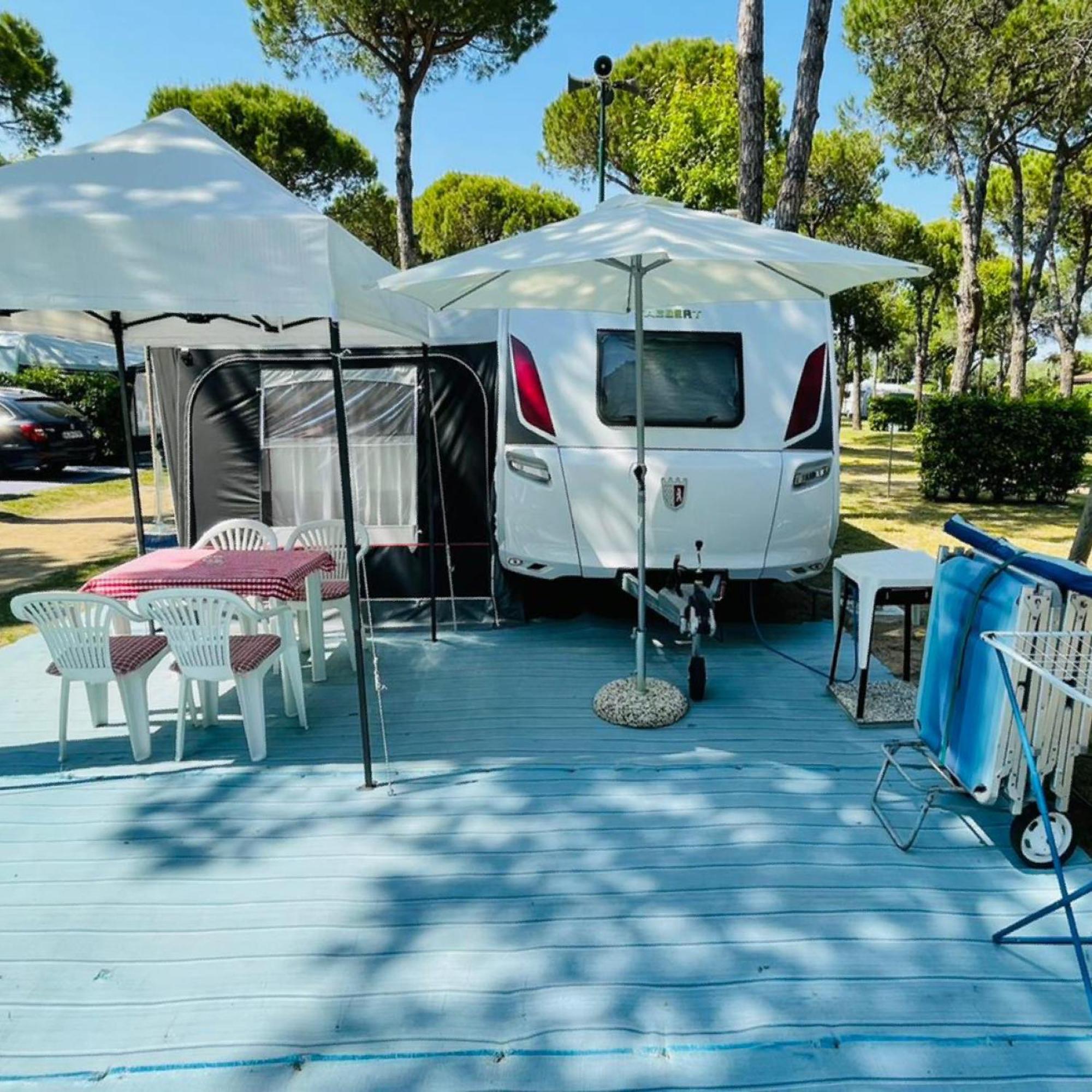 WMC BUSCHMANN camping-in-venedig Wohnwagenvermietung at UNION LIDO Cavallino Buitenkant foto